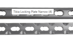 Tibia Locking Plate Narrow